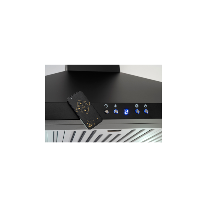Euro Outdoor 90cm Canopy BBQ Rangehood - EBB900BK3R