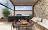 Everdure Seabreeze 3 Burner BBQ Black Modular Outdoor Kitchen with Sink & Beverage Cooler