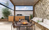 Everdure Seabreeze 3 Burner BBQ Timber Look Modular Outdoor Kitchen with Sink & Beverage Cooler