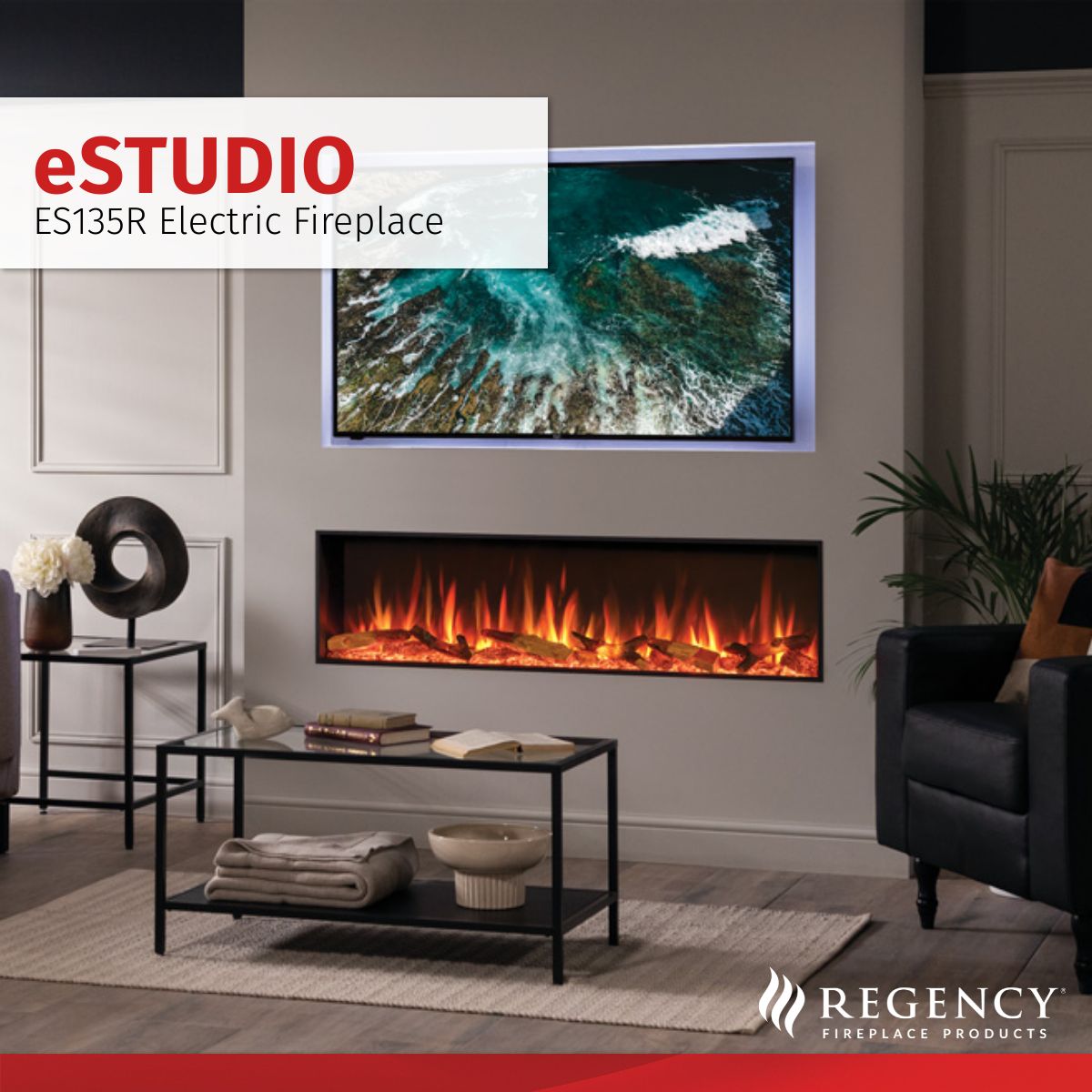 Regency eStudio Inset Electric Fire