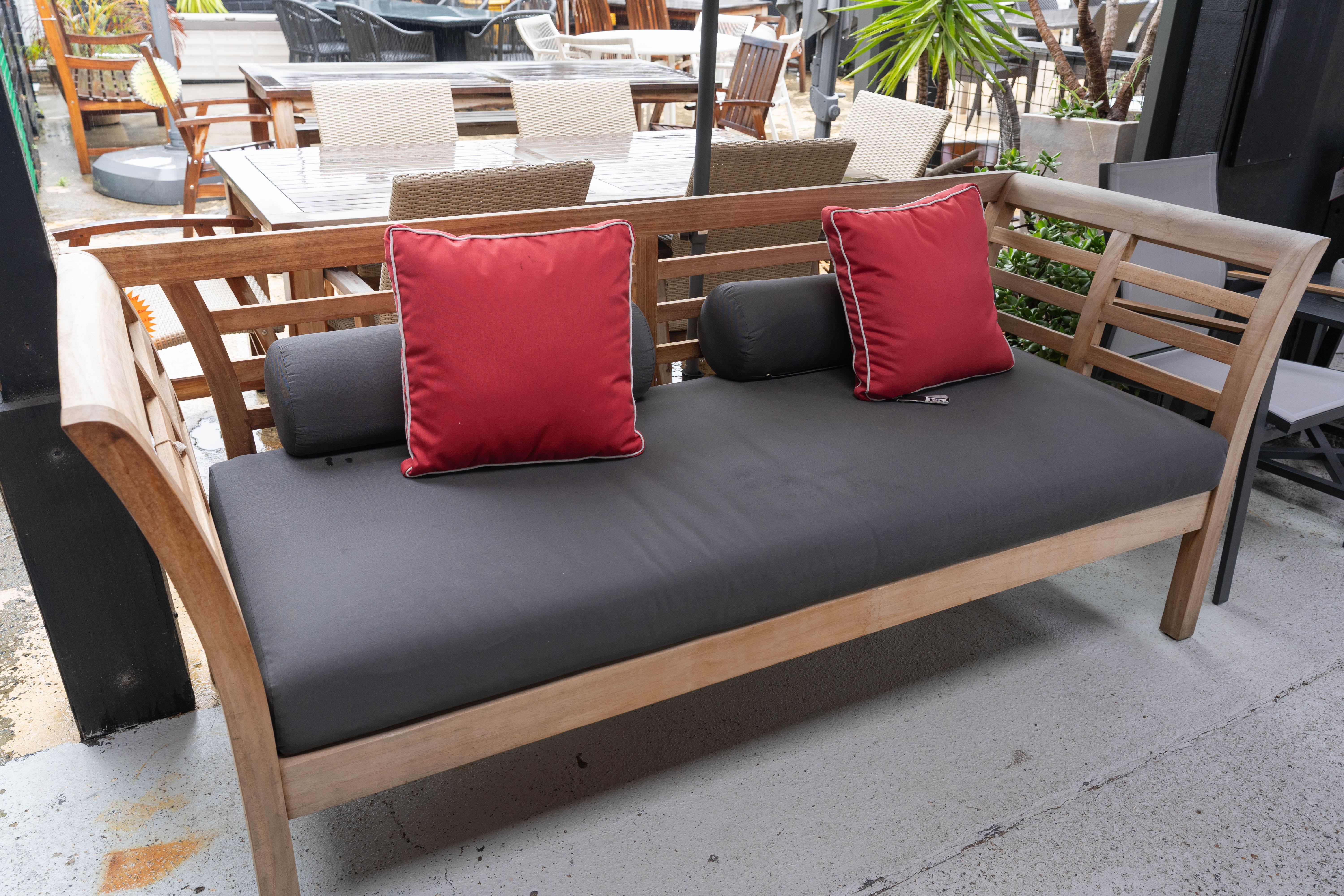 Clearance Sale - East India Small Daybed with Cushions