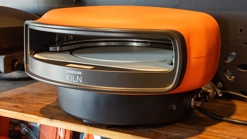 Clearance Sale - Everdure KILN 2 Burner Pizza Oven Terracotta - Tucker Barbecues