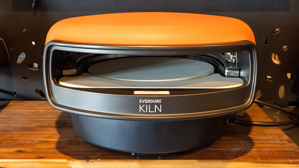 Clearance Sale - Everdure KILN 2 Burner Pizza Oven Terracotta - Tucker Barbecues