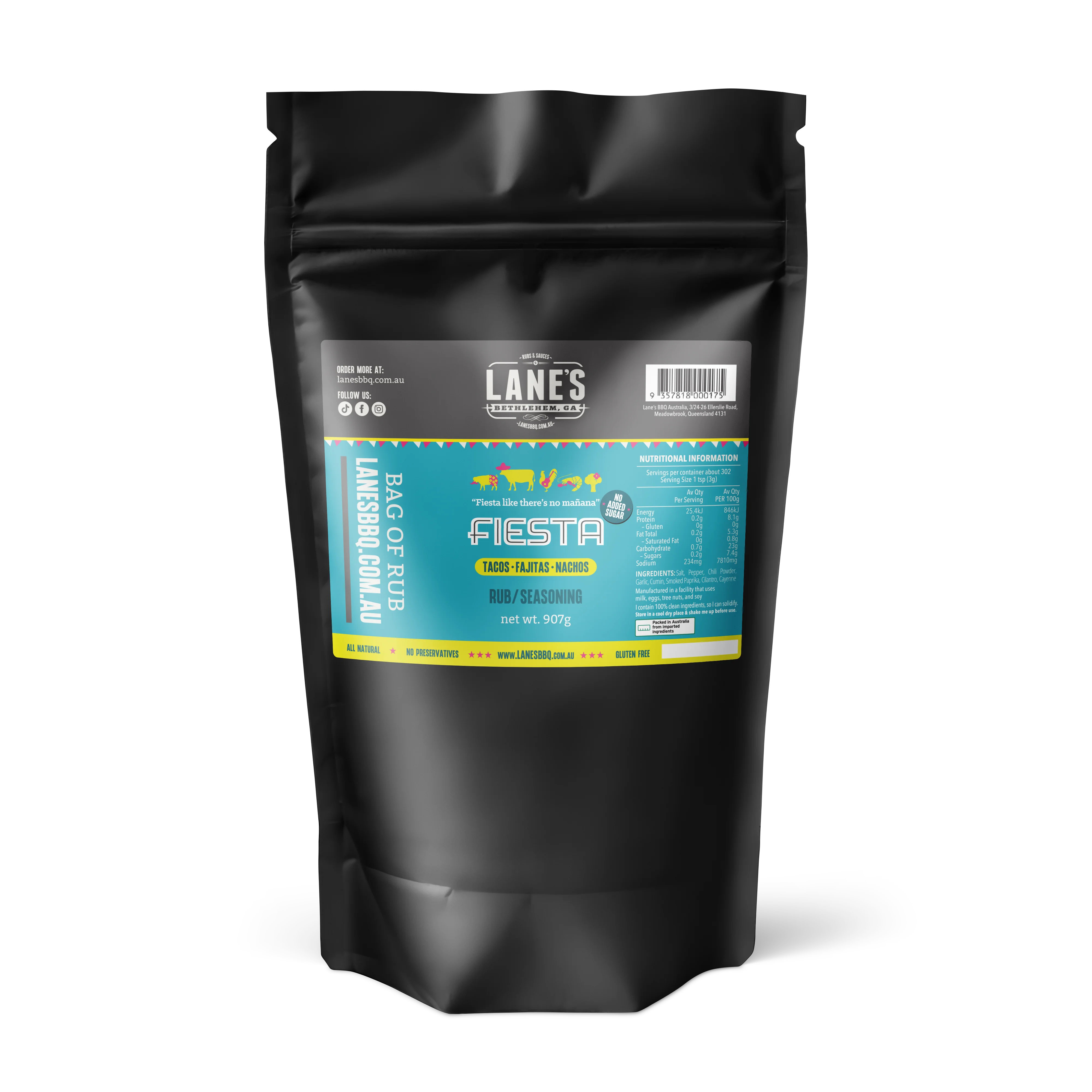 Lanes BBQ Fiesta Rub