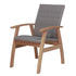 East India Flinders Wicker Chair Teak Finish