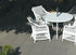 Clearance Sale - Shelta Avignon Round Dining Table Setting with 4 Sunset Chairs