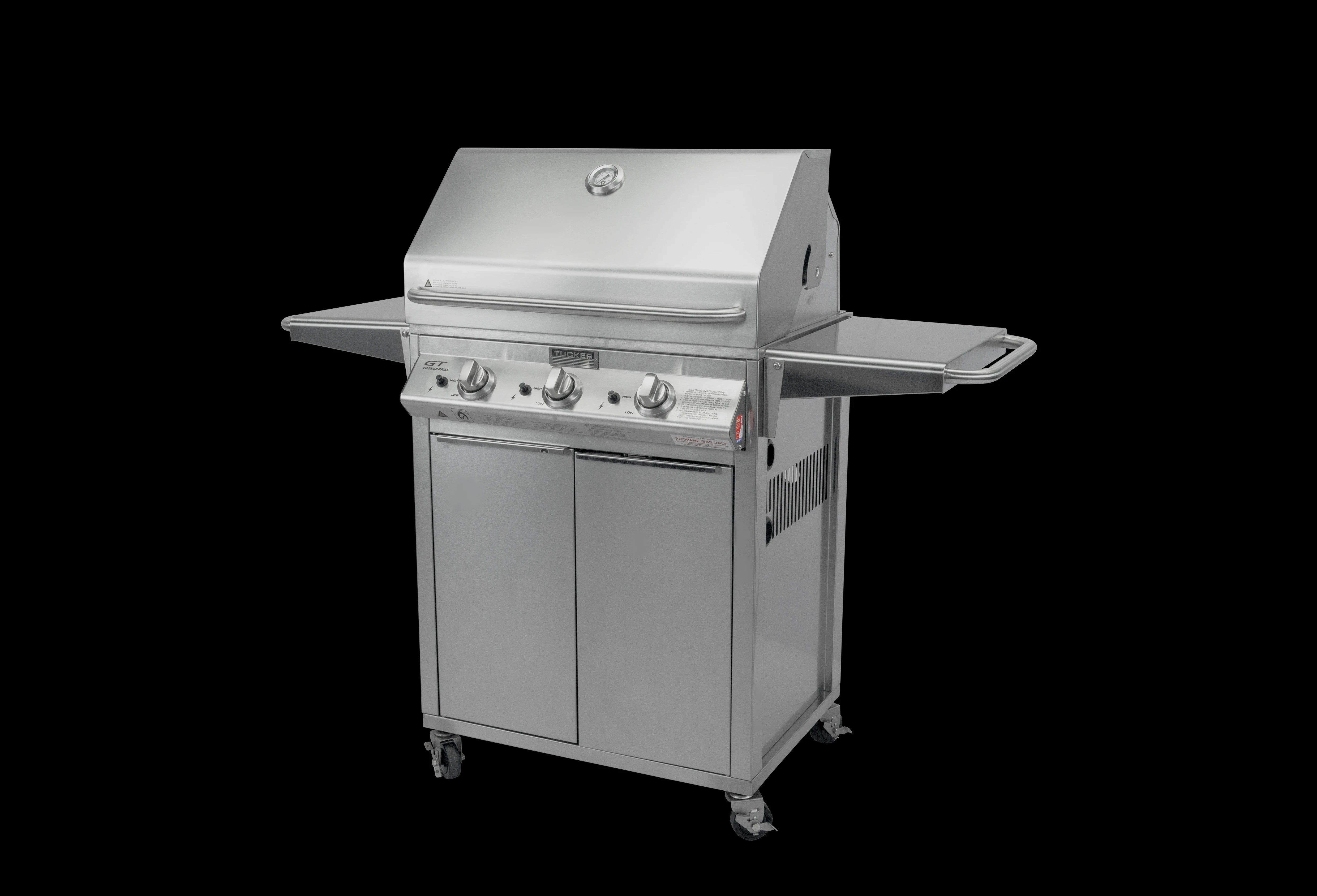 Tucker 3 Burner GT BBQ - Tucker Barbecues