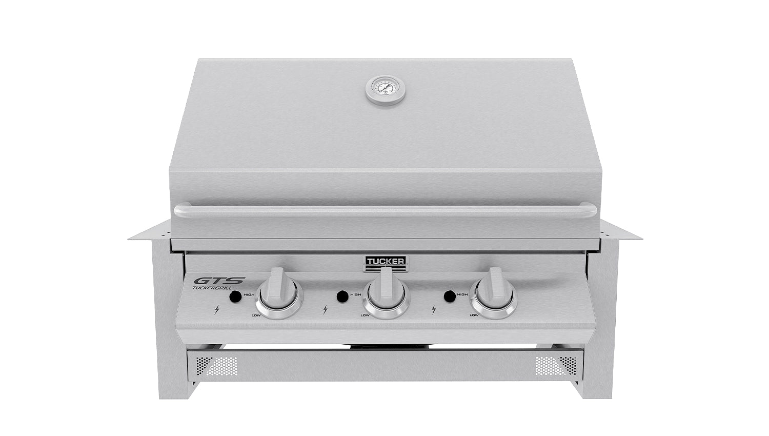 Tucker 3 Burner GTS BBQ Built In - Tucker Barbecues