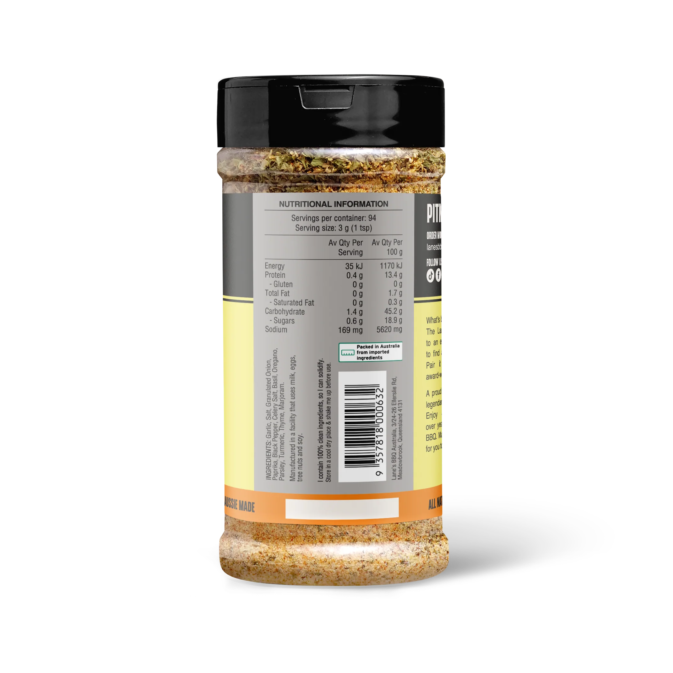 Lanes BBQ Garlic2 Rub