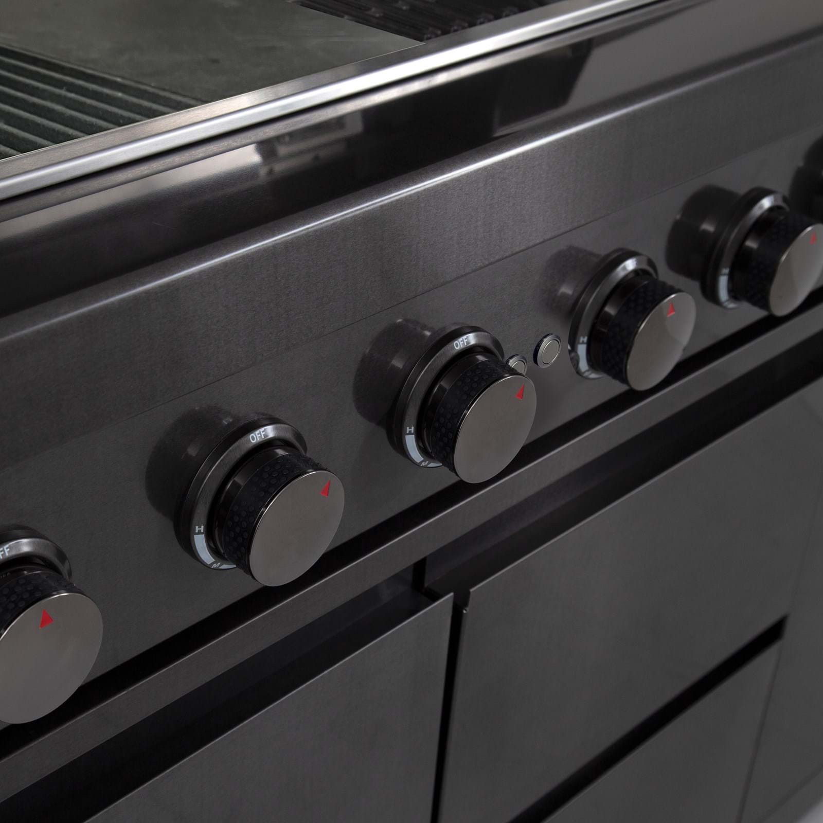 Gasmate Nova MK2 6 Burner Gas BBQ With Side Burner