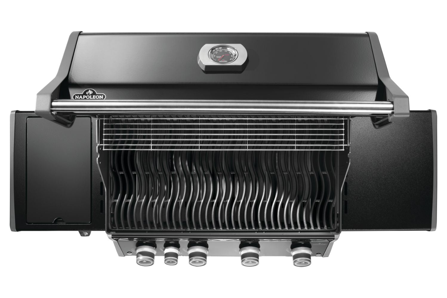 Napoleon Rogue Pro 525 Black 4 Burner BBQ with Infrared Sizzle Sideburner
