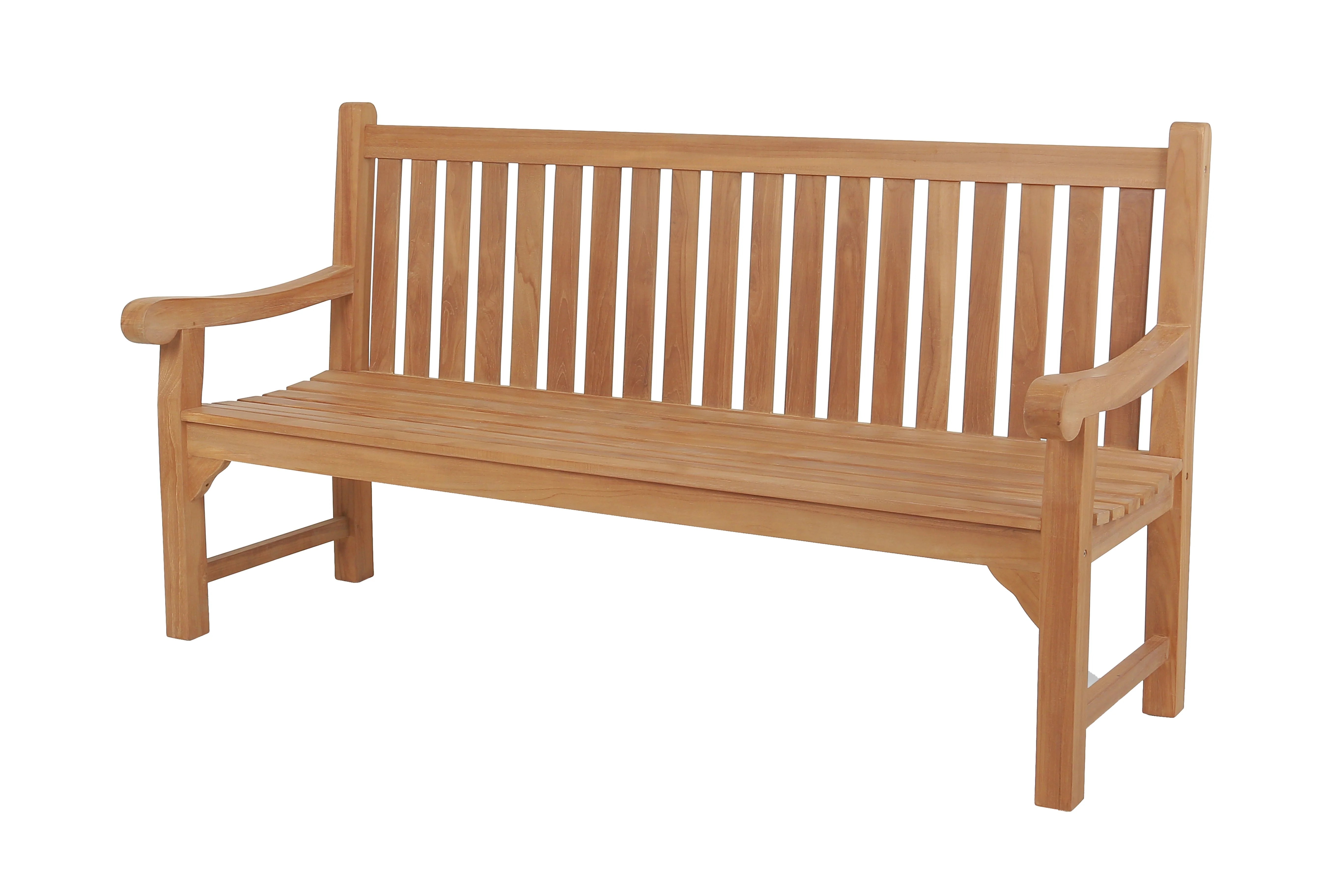 Clearance Sale - East India Heritage 1.8m Teak Bench