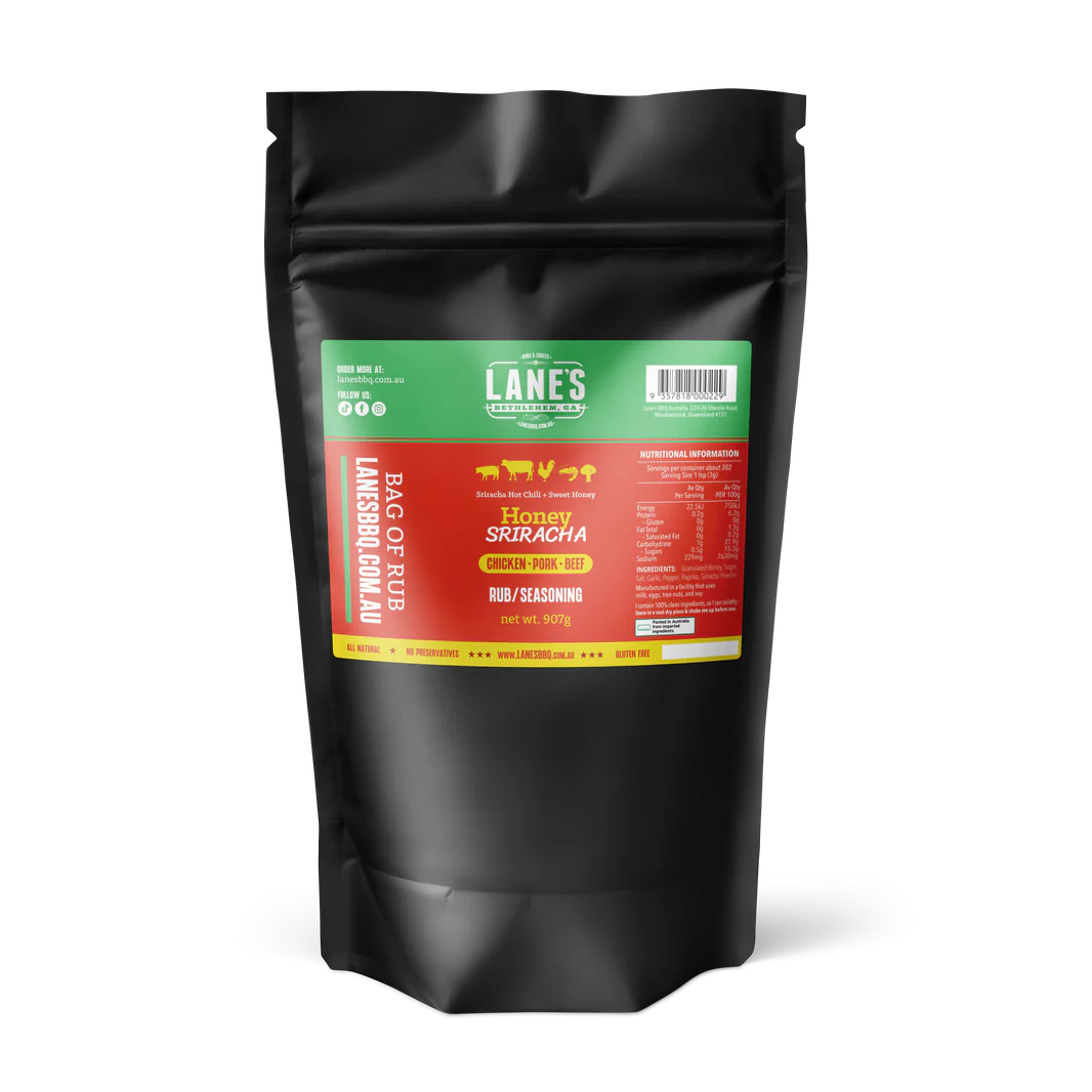 Lanes BBQ Honey Sriracha Rub