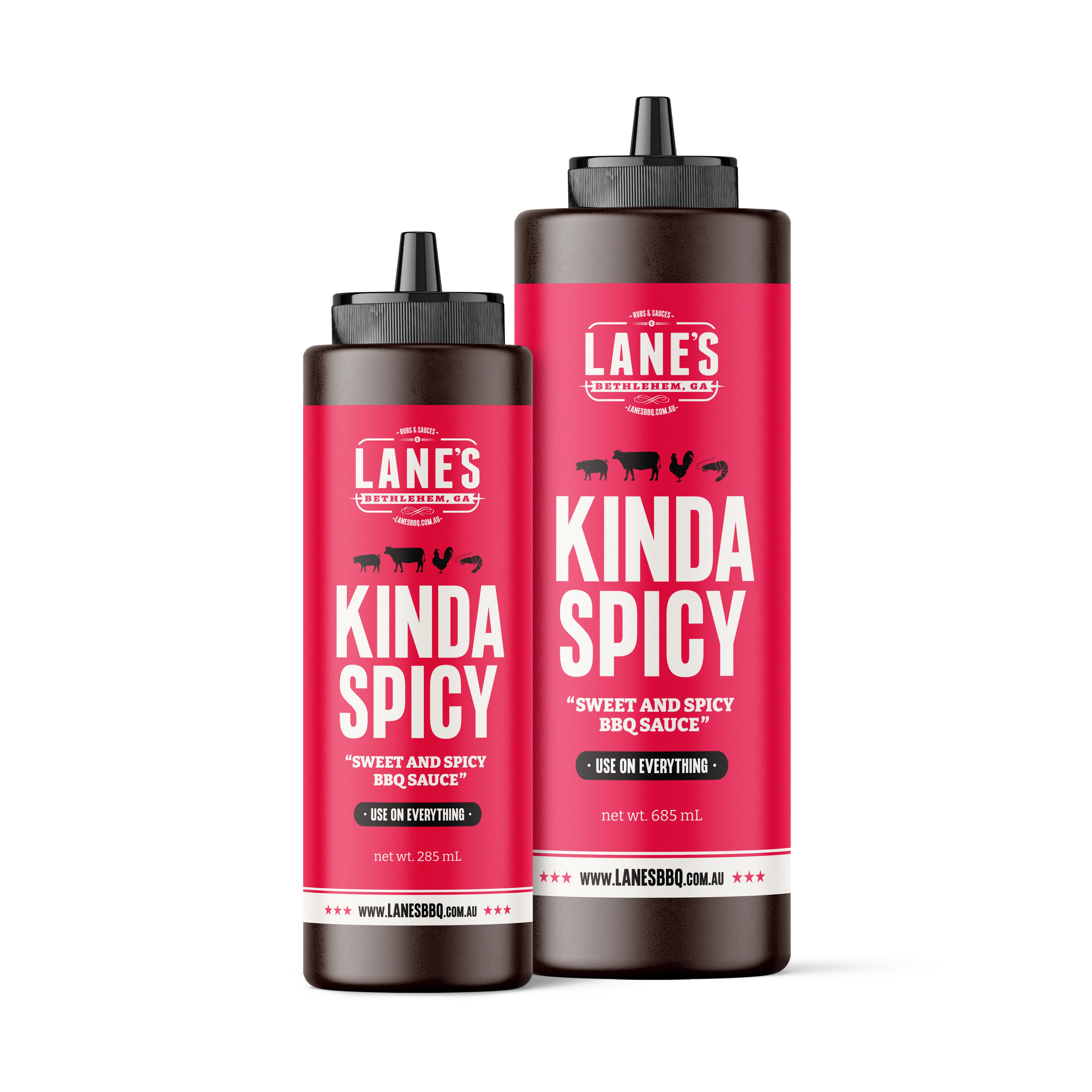 Lanes BBQ Kinda Spicy Sauce
