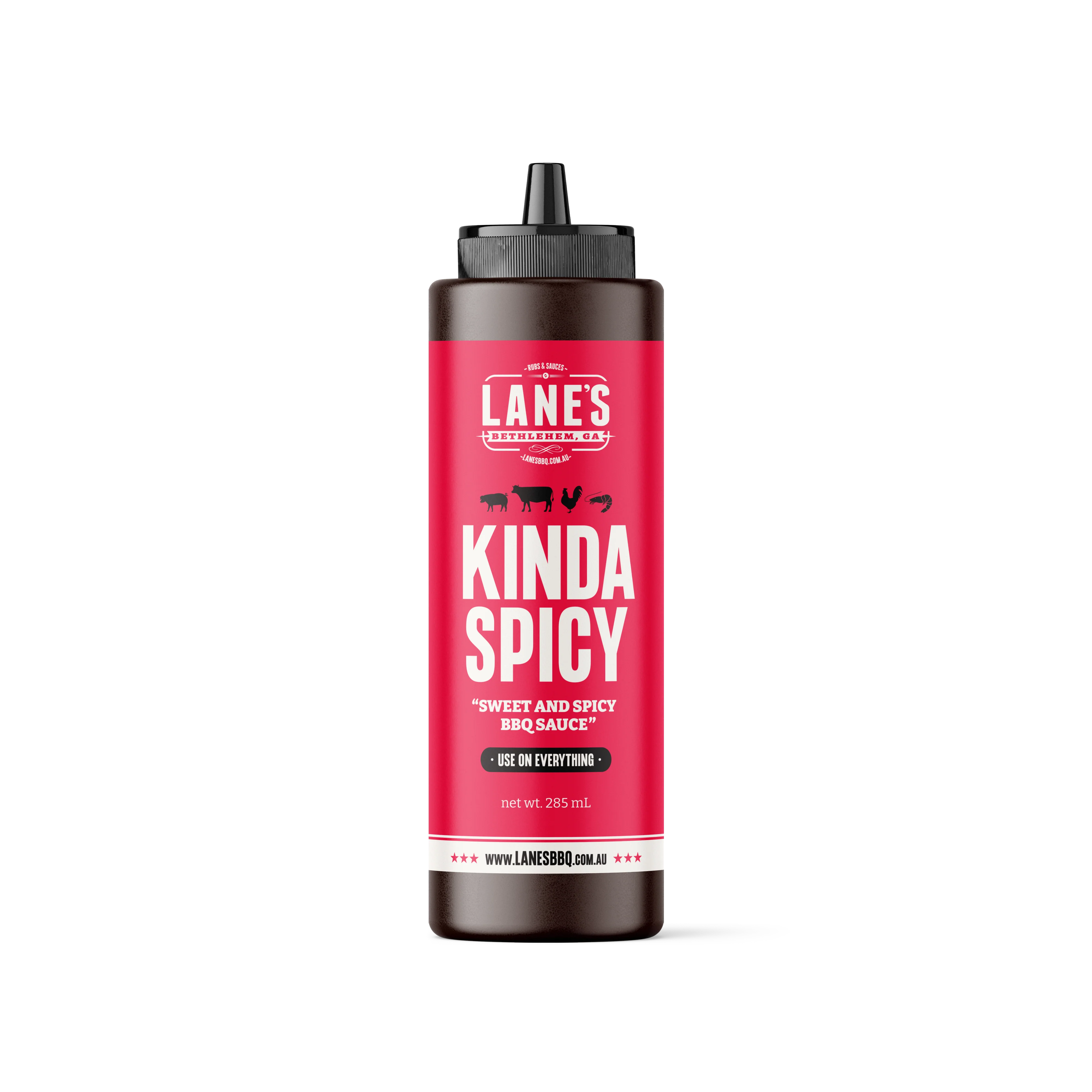 Lanes BBQ Kinda Spicy Sauce