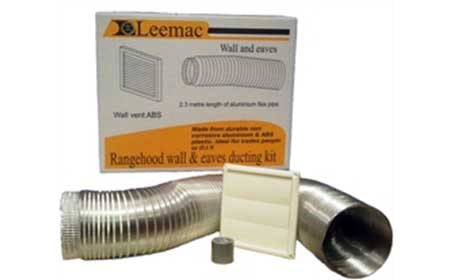 Leemac Ducting Kit 150mm Side or Back Wall