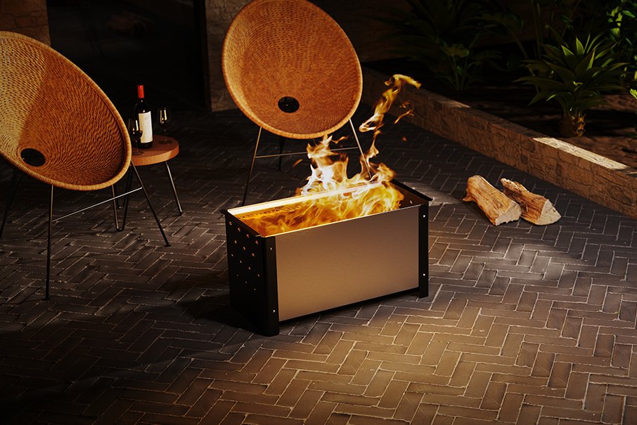 Masport Mawson Linear Fire Pit