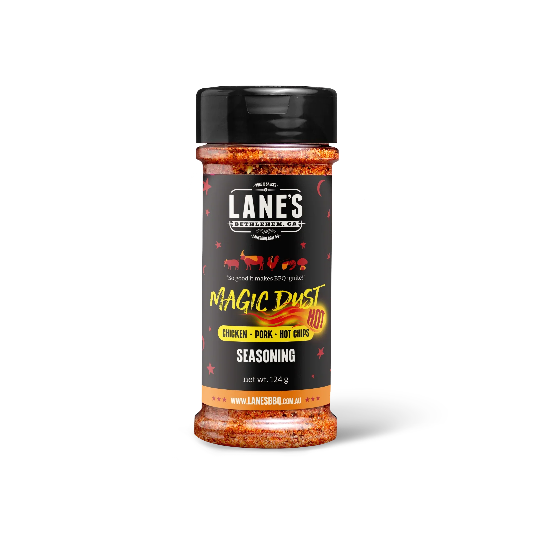 Lanes BBQ Magic Dust Hot Rub