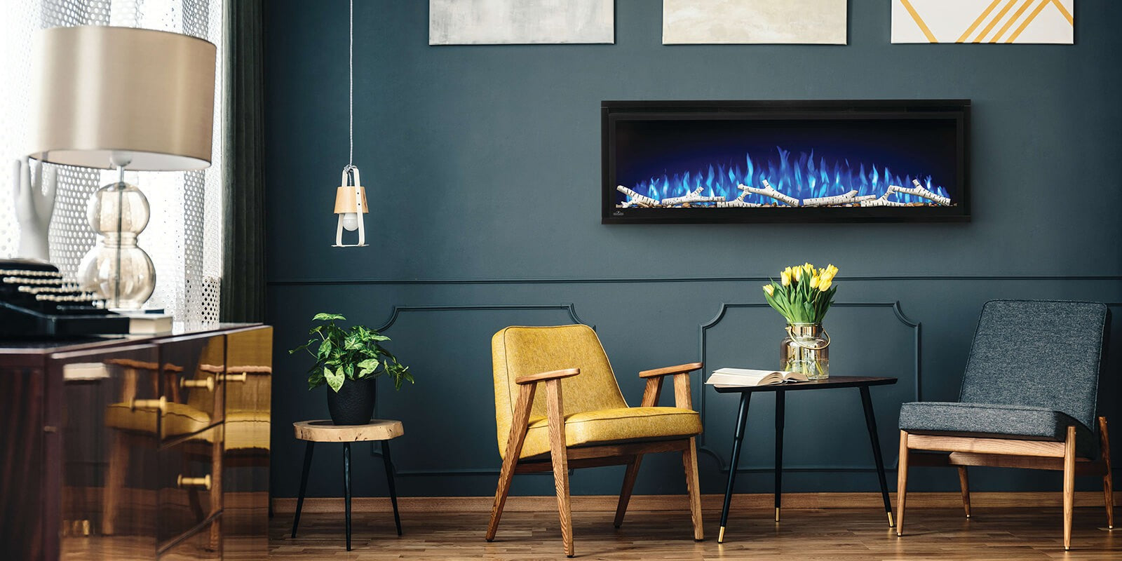 Napoleon Entice Wall-Hanging Electric Fireplace