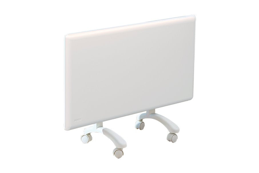 Nobo 1kW Slimline Panel Heater with Thermostat and Castors