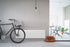 Nobo 2.4kW Slimline Panel Heater with Thermostat and Castors