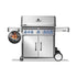 Napoleon Rogue Pro-S 625 SS 5 Burner BBQ with Infrared Sizzle Sideburner