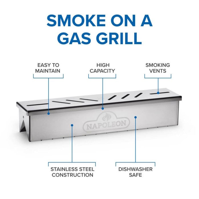 Napoleon Stainless Steel Smoker Box - Tucker Barbecues
