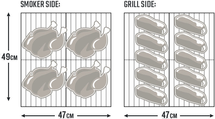 Oklahoma Joes Longhorn Combo Gas/Coal Offset Smoker