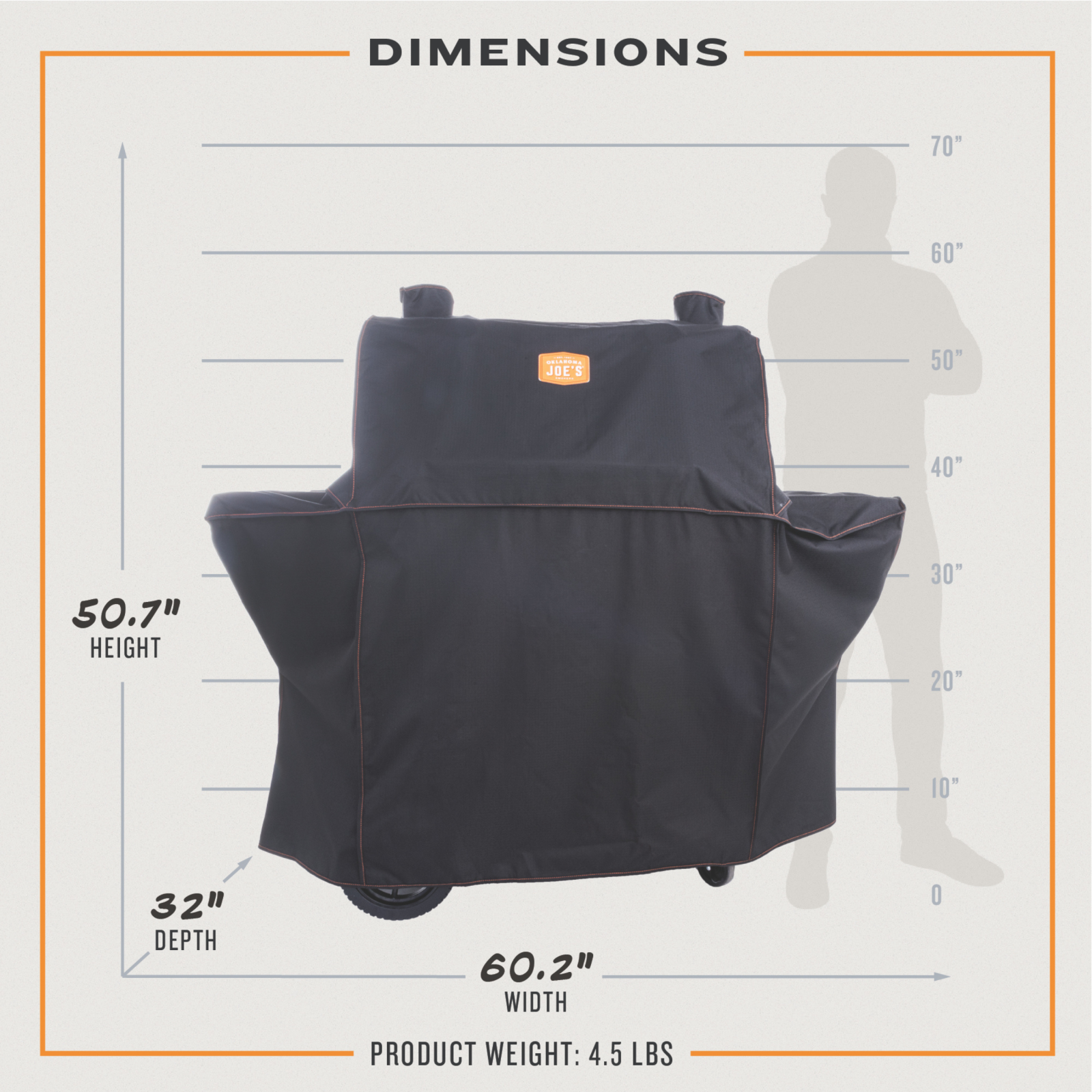 Oklahoma Joes Marshall Centrebox Smoker Cover