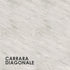 Carrara Diagonale Porcelain Benchtop