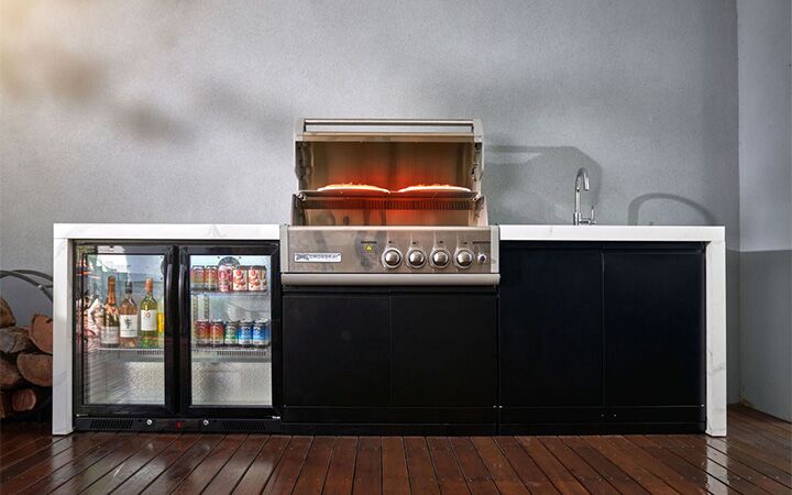 Crossray X-Origin 4 Burner Premium Outdoor Kitchen - Tucker Barbecues