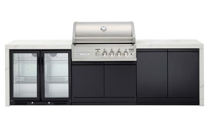 Crossray X-Origin 4 Burner Premium Outdoor Kitchen - Tucker Barbecues