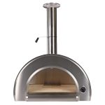 Smart Stainless Steel Built-In Wood Fired Pizza Oven with Stand - PW01