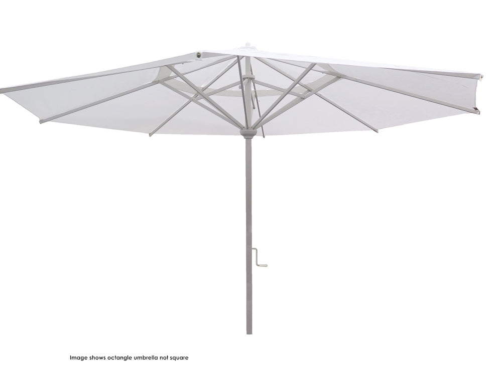 Shelta Palazzo 400cm Square Cantilever Sunbrella