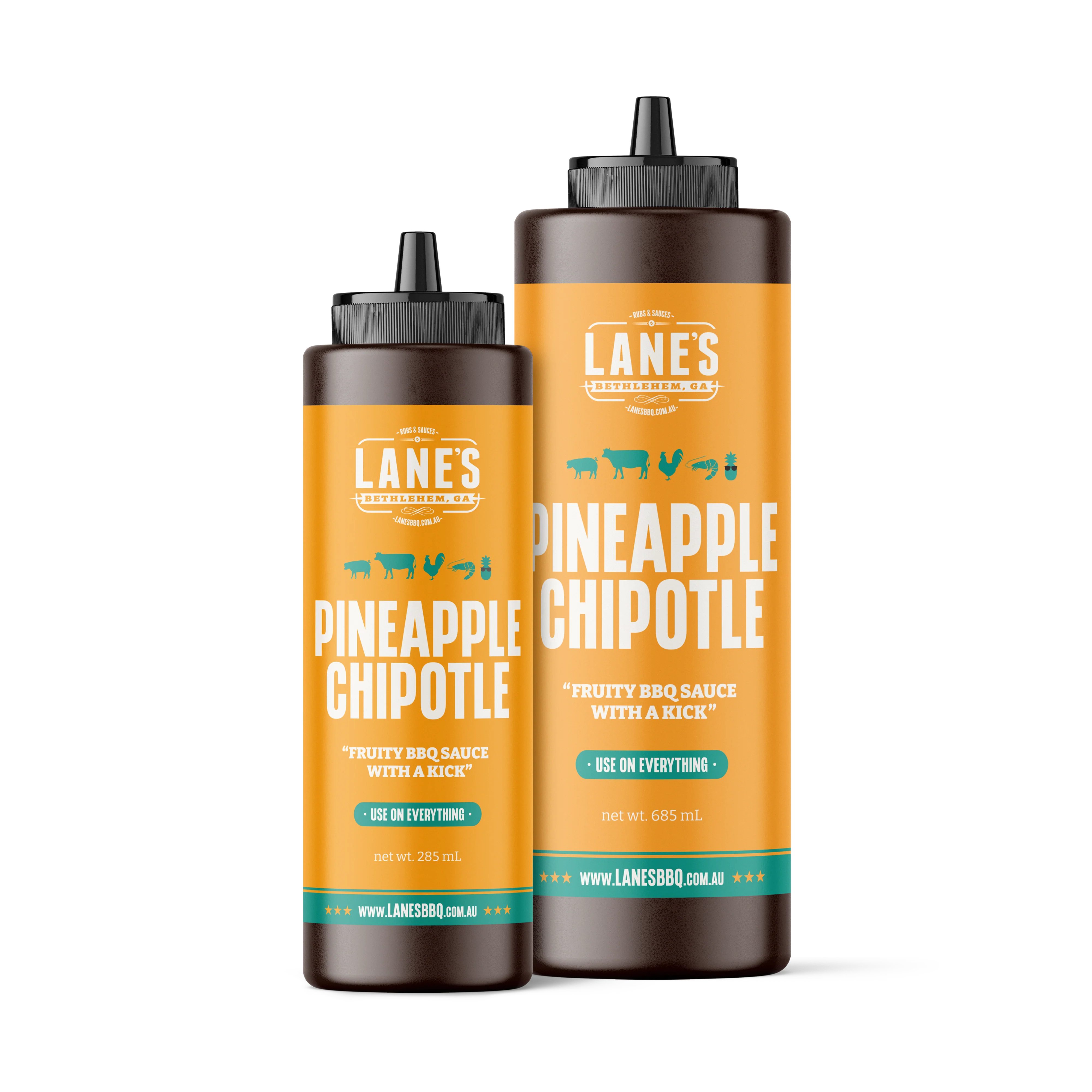 Lanes BBQ Pineapple Chipotle Sauce