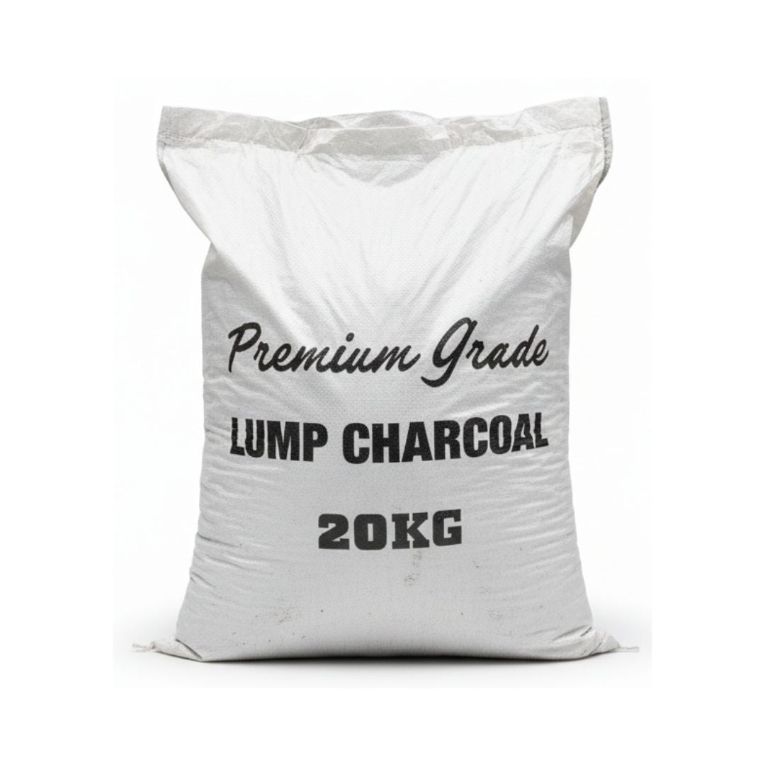 Premium Grade Lump Charcoal 20kg - Tucker Barbecues