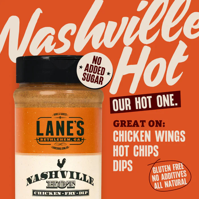 Lanes BBQ Nashville Hot Rub - Tucker Barbecues