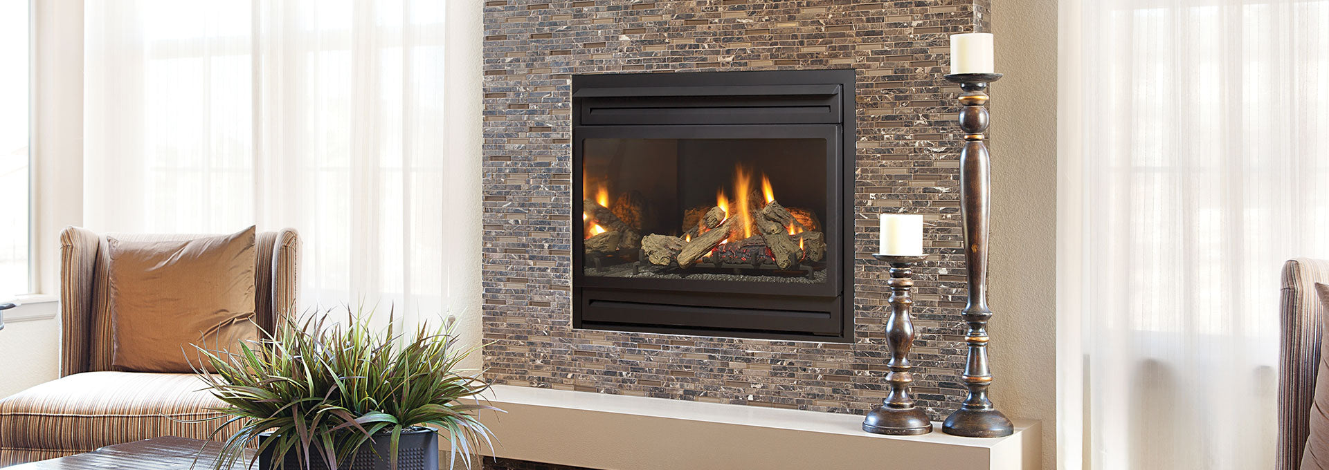 Regency PG36 Gas Log Fireplace