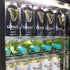 RHINO LG Compressor Alfresco Glass heated Door 208L Black Bar Fridge SG2H-B-HD