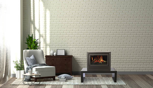 Coonara Royal Freestanding Gas Heater Including Tabletop