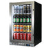 Schmick Quiet Front Venting Under Bench Heated Single Glass Door Bar Fridge - SK126-HD