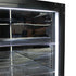 Schmick Black Quiet Front Venting Under Bench Heated Glass Door Bar Fridge - SK146L-B-HD / SK146R-B-HD