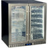 Schmick Under Bench Beer And Wine Dual Zone Stainless Steel Heated Glass Bar Fridge - SK198D-HD - Tucker Barbecues