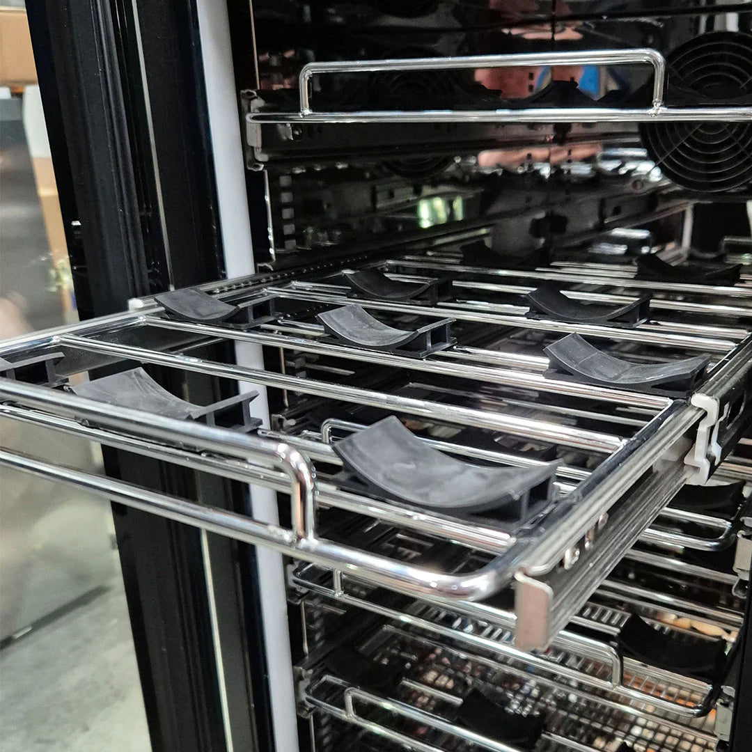 Schmick Under Bench Beer And Wine Dual Zone Bar Fridge - SK228D-HD - Tucker Barbecues