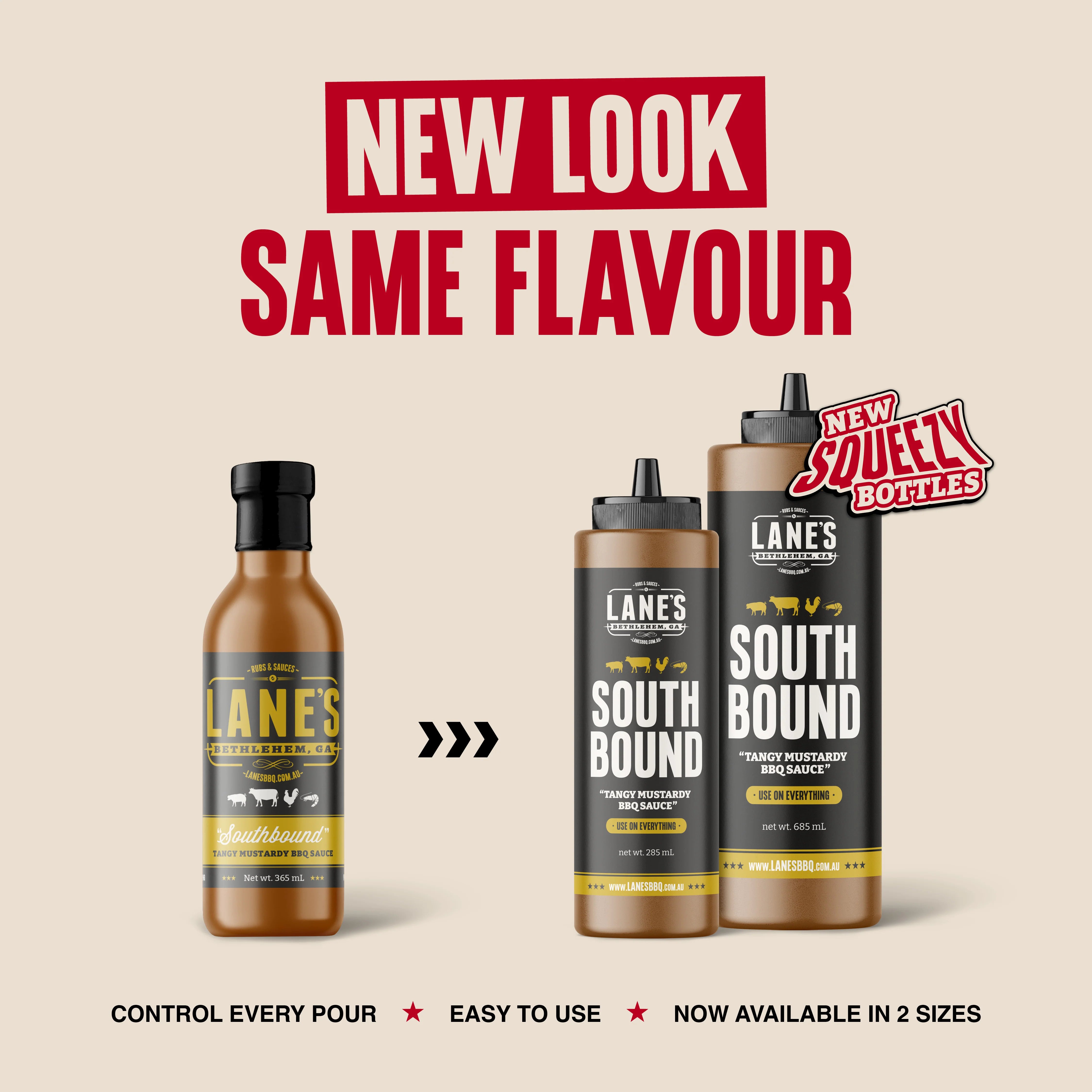 Lanes BBQ South Bound Sauce