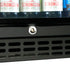 Schmick Twin Door Quiet Running Low Height Black Triple Glazed Glass Door Bar Fridge -SK206-B