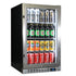 Schmick Quiet Running Front Venting Under Bench Black Glass Door Bar Fridge Heated Glass - SK126R-B-HD / SK126L-B-HD