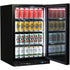 Schmick Quiet Running Front Venting Under Bench Heated Glass Door Bar Fridge Model - SK116L-B-HD / SK116R-B-HD