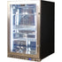 Schmick Stainless Steel Quiet Door Bar Fridge - SK146L-HD