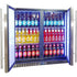 Schmick Twin Door Quiet Running Solid Stainless Door Energy Efficient Bar Fridge - SK246-SD